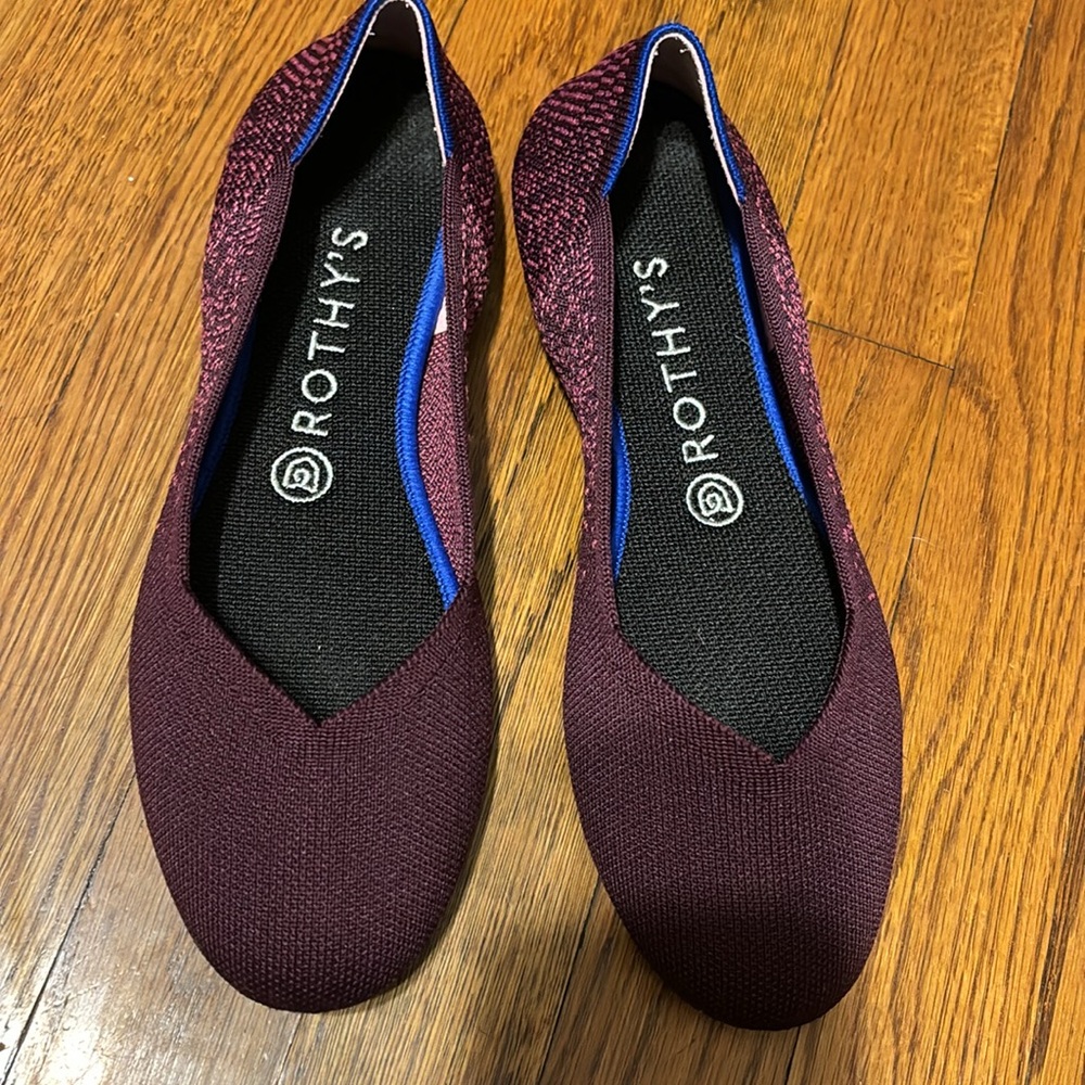 Please read description-Rothy’s fig python size 8.5 - Picture 3 of 5